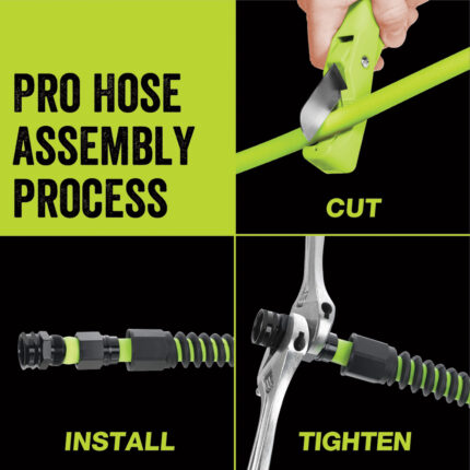 Pro Water Hose_in use_assembly process